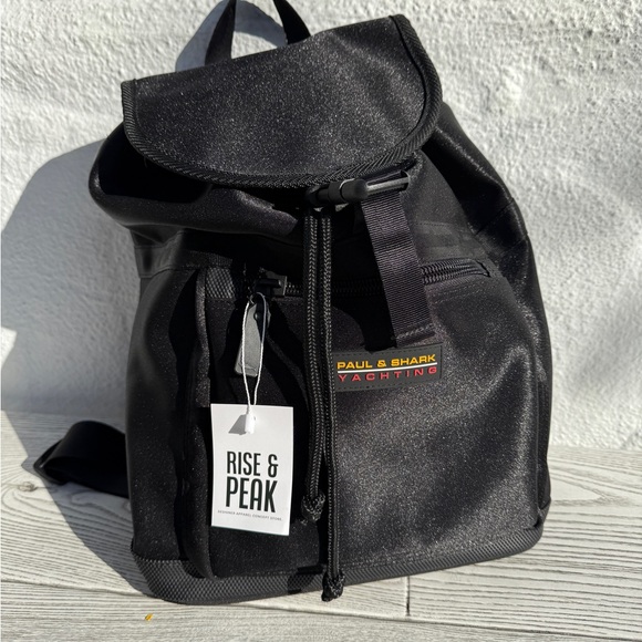 Paul & Shark black backpack. NWOT - Picture 1 of 7